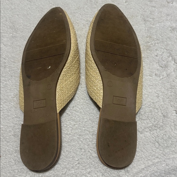Time & Tru | size 11 | raffia mules - Picture 6 of 6